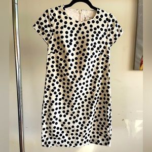 J. Crew polka dot dress. Size 00. Very good condition.